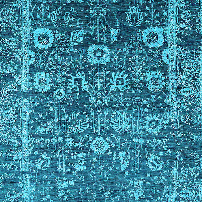Oriental Light Blue Industrial Rug, urb2573lblu