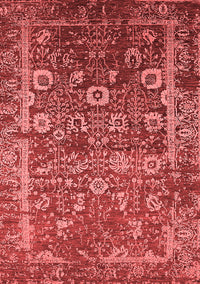 Oriental Red Industrial Rug, urb2573red