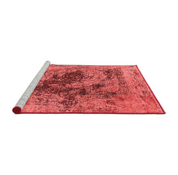 Industrial Red Washable Rugs