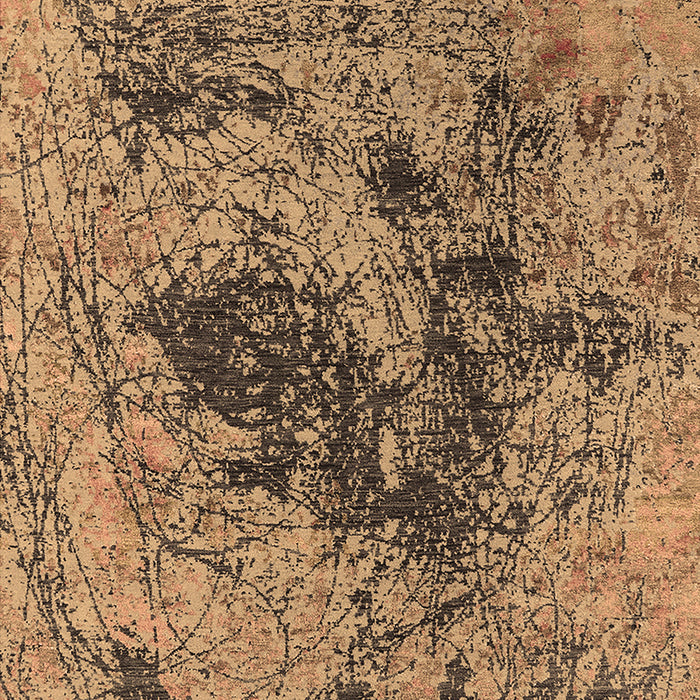 Oriental Brown Industrial Rug, urb2574brn