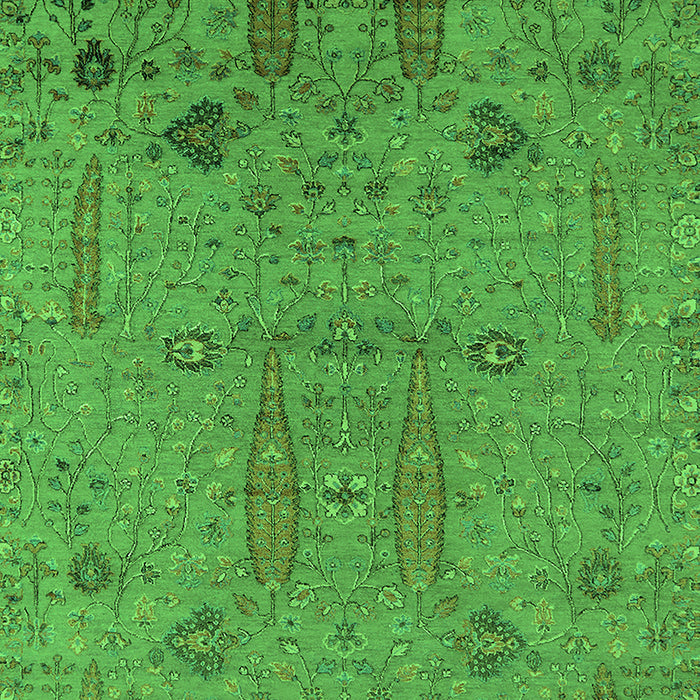 Oriental Green Industrial Rug, urb2575grn