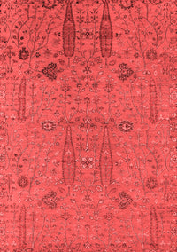 Oriental Red Industrial Rug, urb2575red