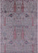 Mid-Century Modern Mauve Taupe Purple Oriental Rug, urb2575