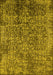 Oriental Yellow Industrial Rug, urb2576yw