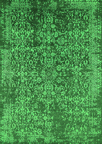 Oriental Green Industrial Rug, urb2576grn