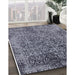 Machine Washable Industrial Modern Charcoal Blue Rug in a Family Room, wshurb2576