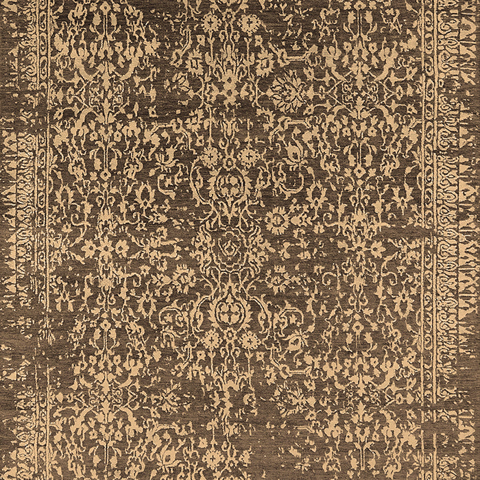 Oriental Brown Industrial Rug, urb2576brn