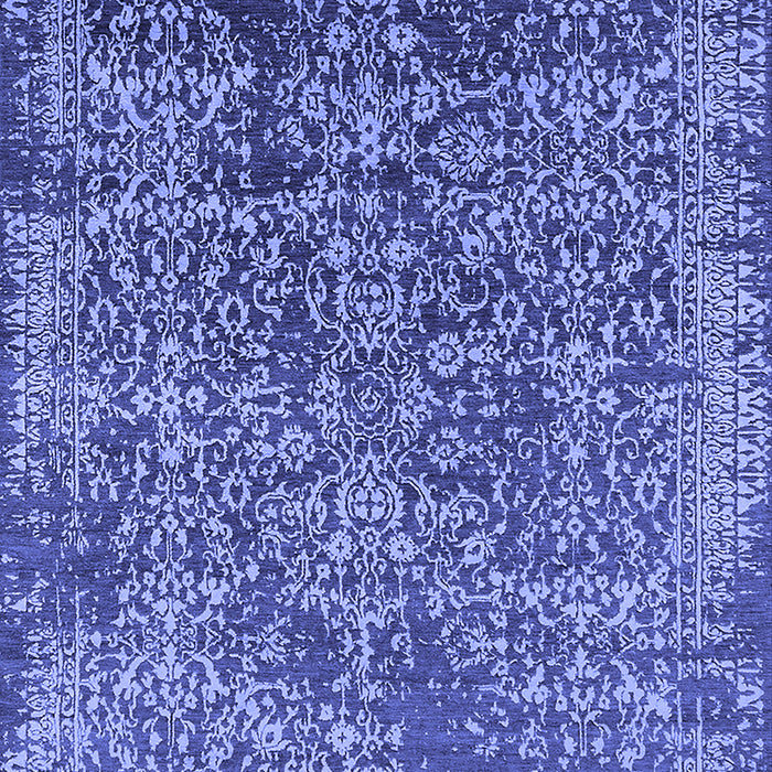 Oriental Blue Industrial Rug, urb2576blu