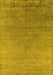 Oriental Yellow Industrial Rug, urb2577yw