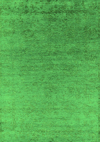 Oriental Green Industrial Rug, urb2577grn