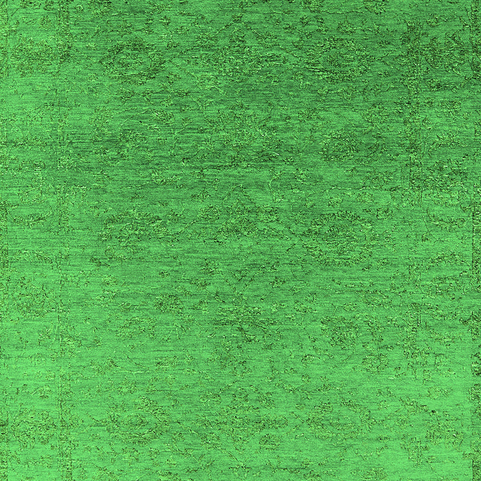 Oriental Green Industrial Rug, urb2577grn