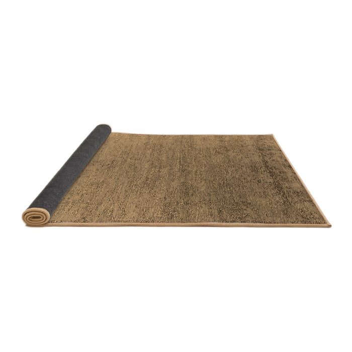 Sideview of Oriental Brown Industrial Rug, urb2577brn