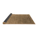 Sideview of Oriental Brown Industrial Rug, urb2577brn