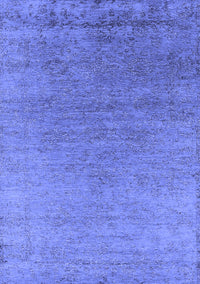 Oriental Blue Industrial Rug, urb2577blu