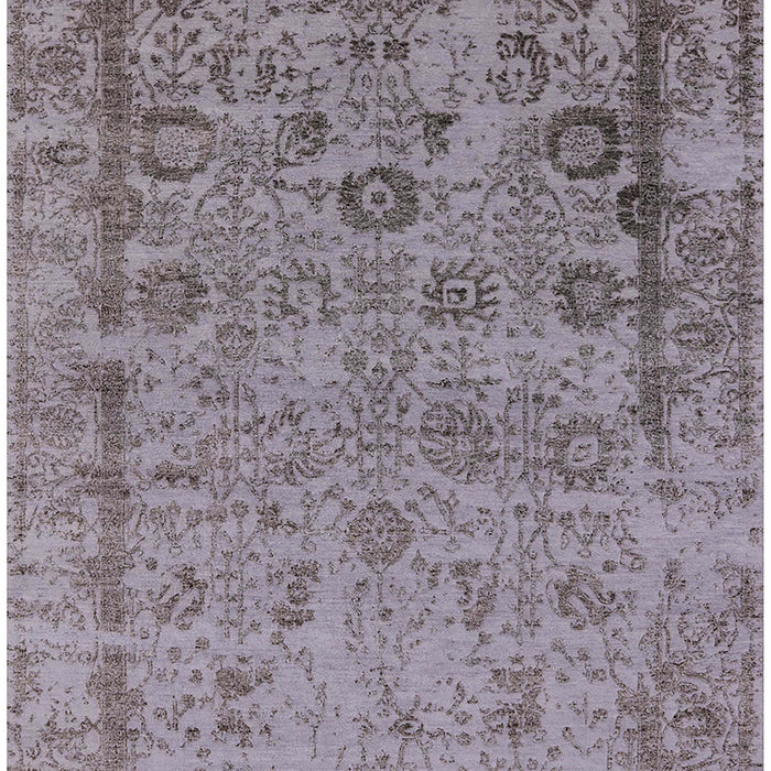 Machine Washable Industrial Modern Dark Gray Rug, wshurb2578