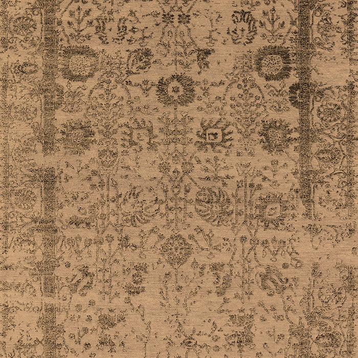 Oriental Brown Industrial Rug, urb2578brn