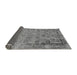 Sideview of Oriental Gray Industrial Rug, urb2578gry