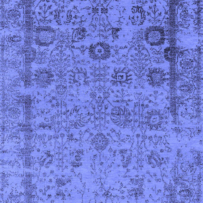 Oriental Blue Industrial Rug, urb2578blu