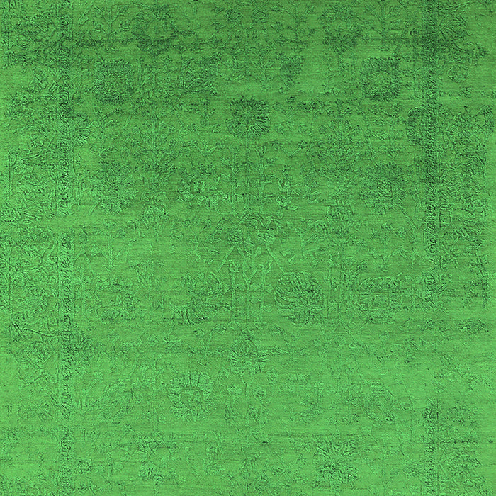 Oriental Green Industrial Rug, urb2579grn