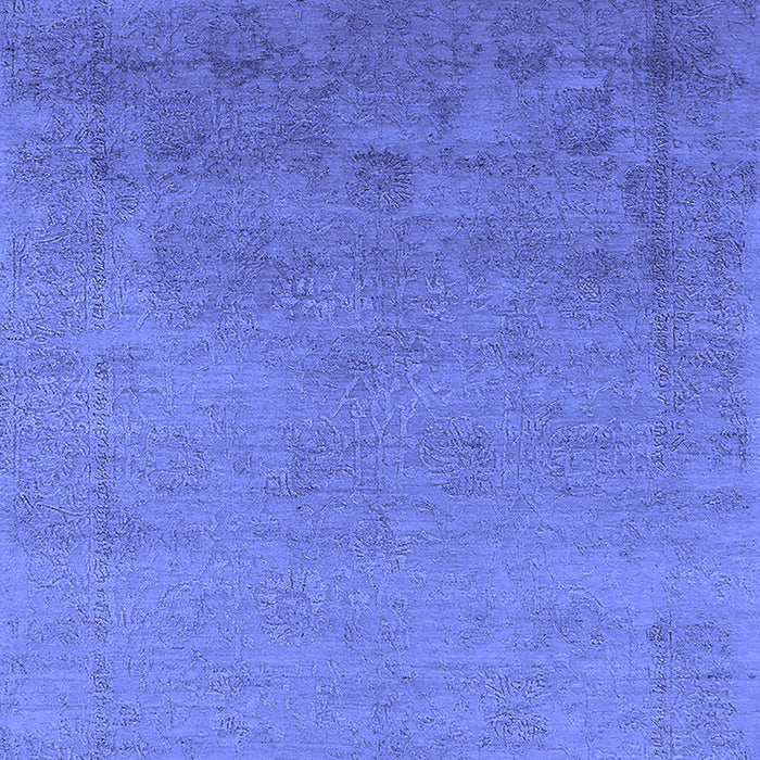 Oriental Blue Industrial Rug, urb2579blu