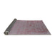 Sideview of Mid-Century Modern Tulip Pink Oriental Rug, urb2580