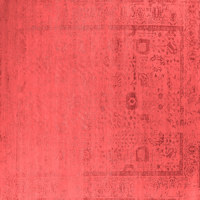 Machine Washable Oriental Red Industrial Rug, wshurb2580red