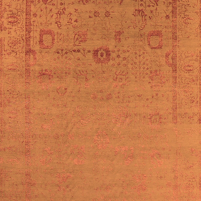 Oriental Orange Industrial Rug, urb2580org