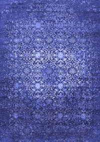 Oriental Blue Industrial Rug, urb2581blu