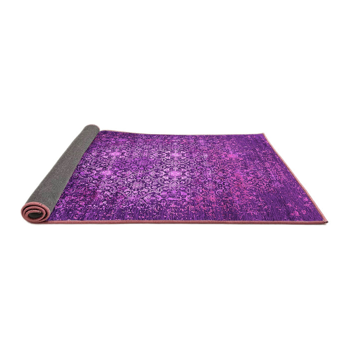 Sideview of Oriental Pink Industrial Rug, urb2581pnk