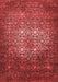 Oriental Red Industrial Area Rugs