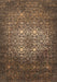 Oriental Brown Industrial Rug, urb2581brn