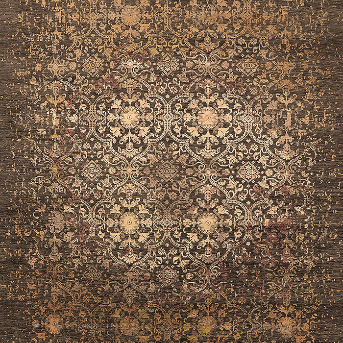 Oriental Brown Industrial Rug, urb2581brn