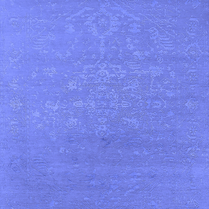 Oriental Blue Industrial Rug, urb2582blu
