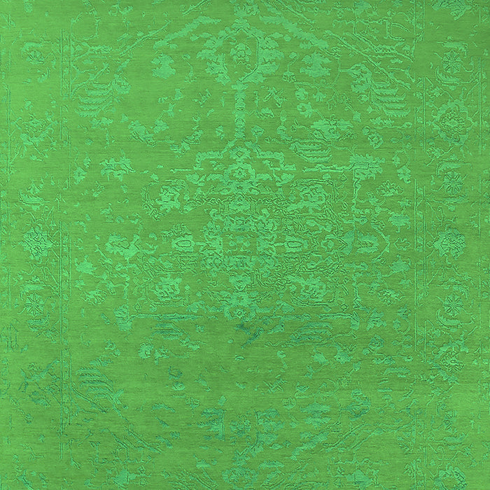 Oriental Green Industrial Rug, urb2582grn