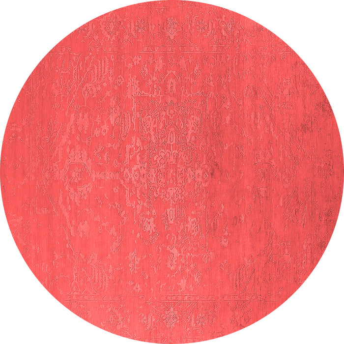 Machine Washable Oriental Red Industrial Rug, wshurb2582red