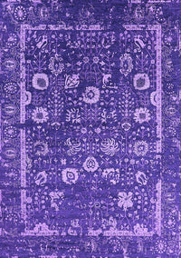 Oriental Purple Industrial Rug, urb2583pur