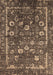 Oriental Brown Industrial Rug, urb2583brn