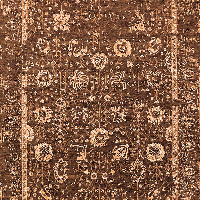 Machine Washable Oriental Orange Industrial Area Rugs, wshurb2583org