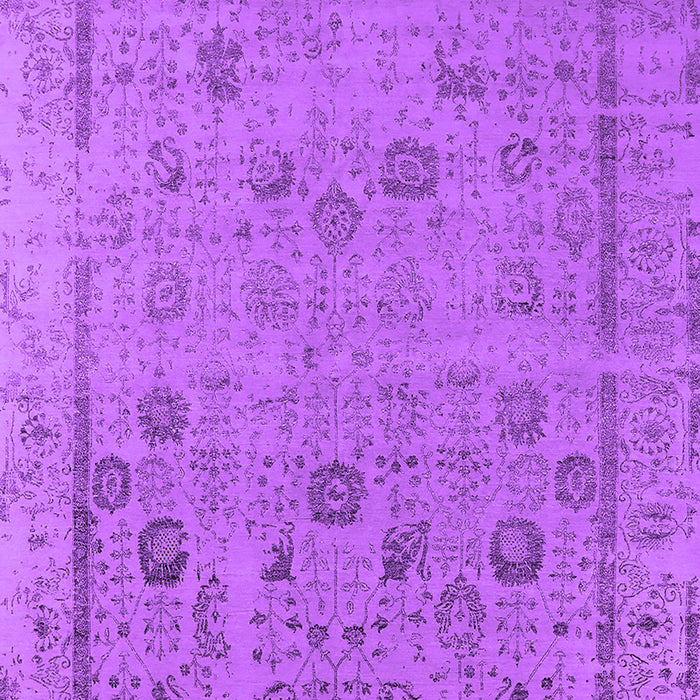 Machine Washable Oriental Purple Industrial Area Rugs, wshurb2584pur