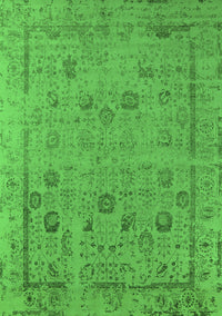 Oriental Green Industrial Rug, urb2584grn