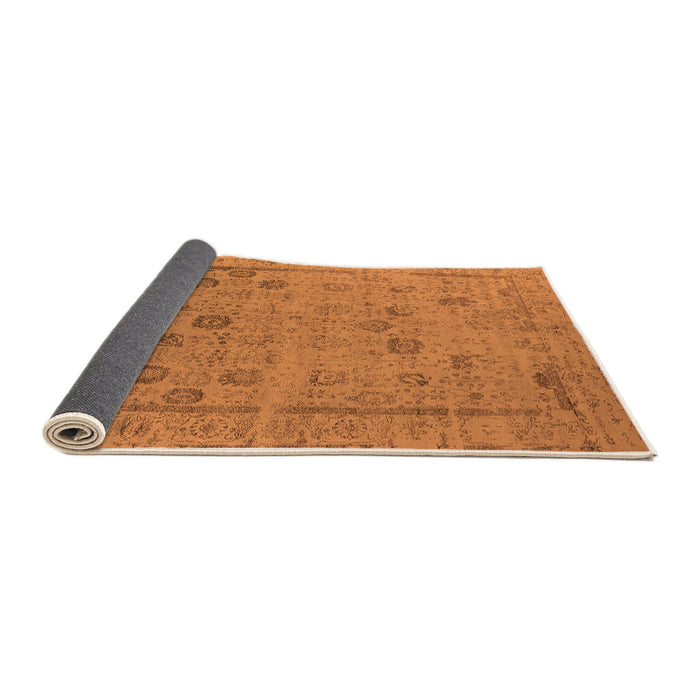 Sideview of Oriental Orange Industrial Rug, urb2584org