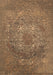 Oriental Brown Industrial Rug, urb2585brn