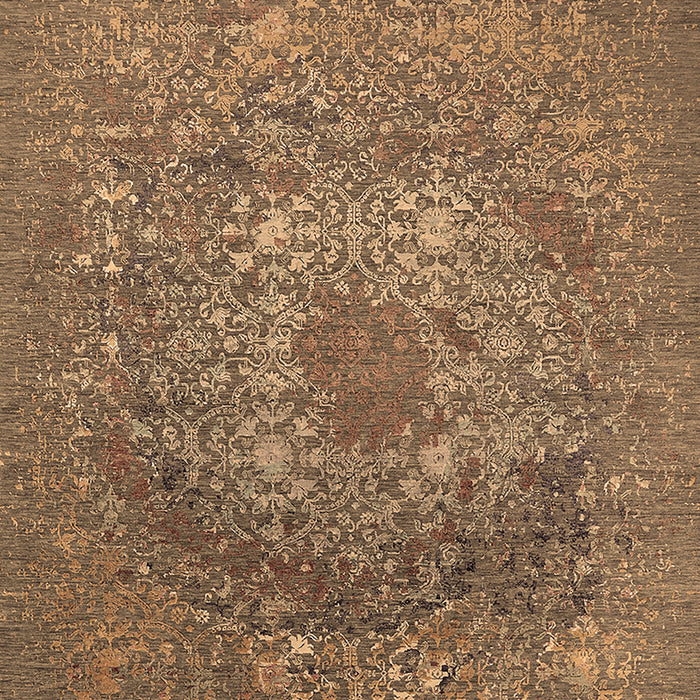 Oriental Brown Industrial Rug, urb2585brn