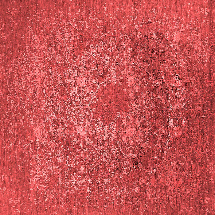 Machine Washable Oriental Red Industrial Rug, wshurb2585red
