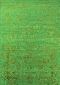 Oriental Green Industrial Rug, urb2586grn