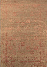 Oriental Brown Industrial Rug, urb2586brn