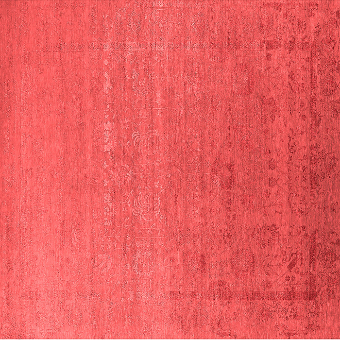 Machine Washable Oriental Red Industrial Rug, wshurb2586red