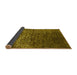 Sideview of Oriental Yellow Industrial Rug, urb2587yw