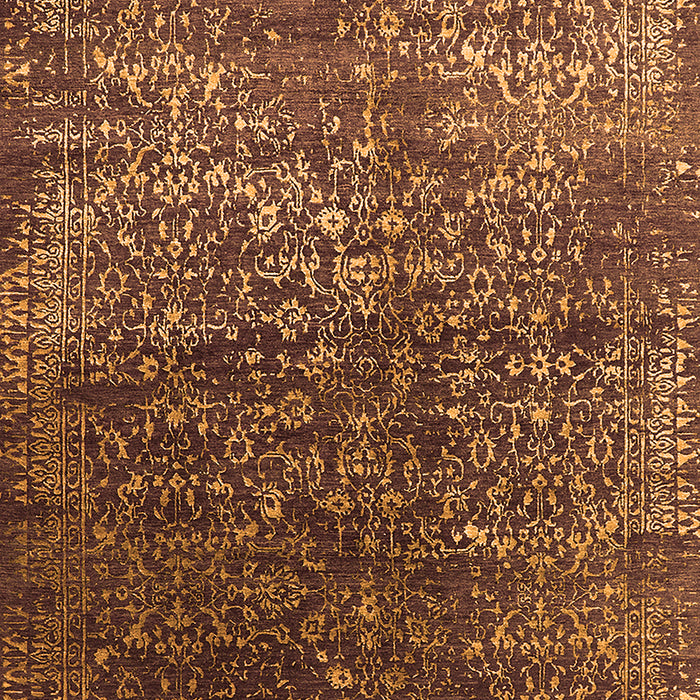 Machine Washable Oriental Orange Industrial Area Rugs, wshurb2587org