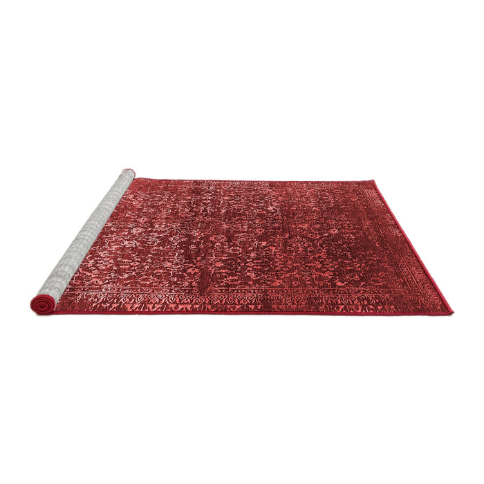 Industrial Red Washable Rugs